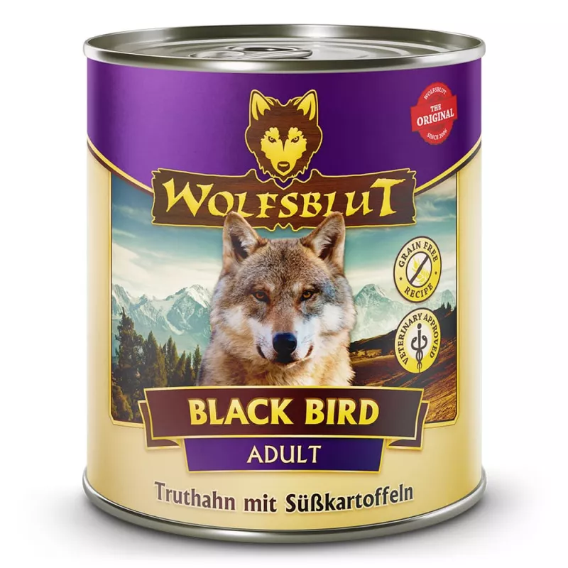 Black Bird Adult - Truthahn mit Süßkartoffeln 800 g